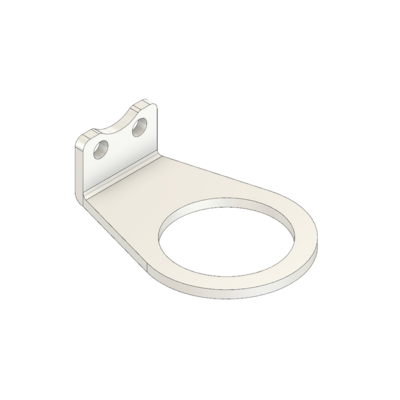 MODULAR SOLUTIONS ALUMINUM BRACKET&lt;BR&gt;30 SERIES 30MM SENSOR HOLDING